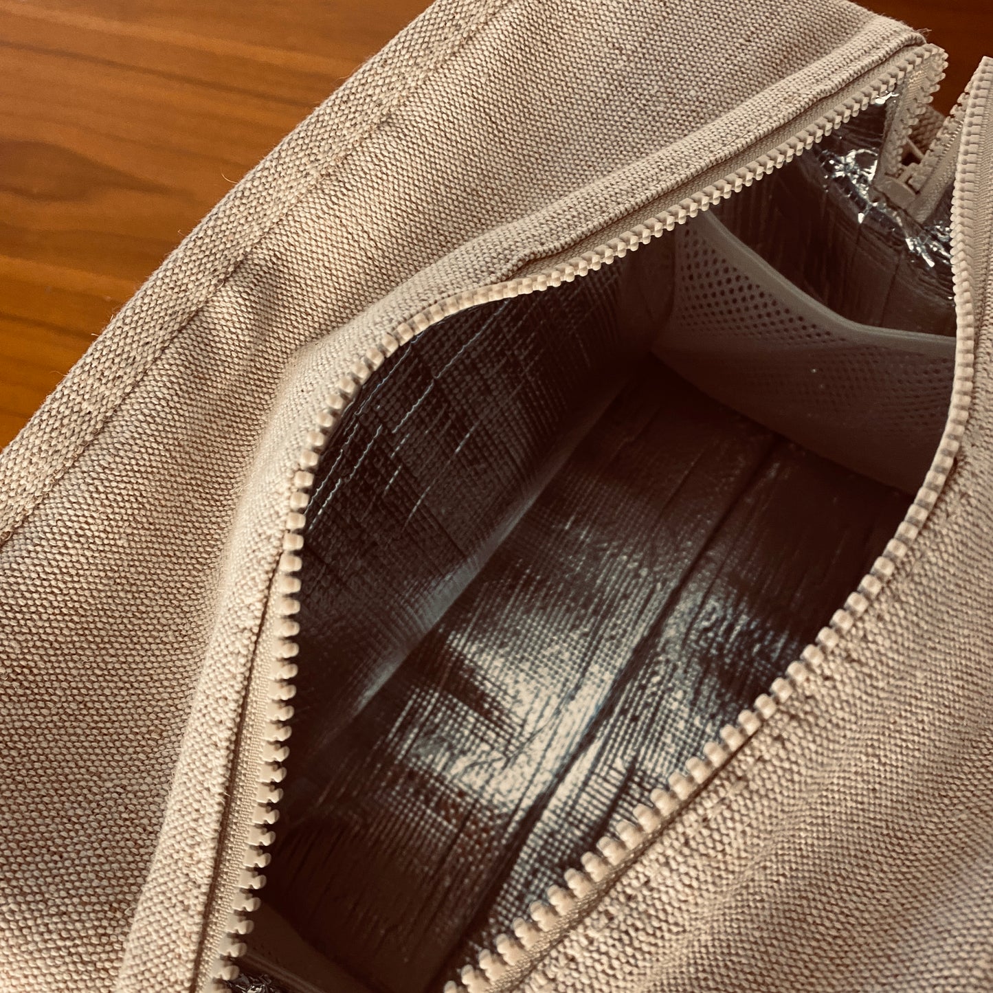Large Linen Cool Bag