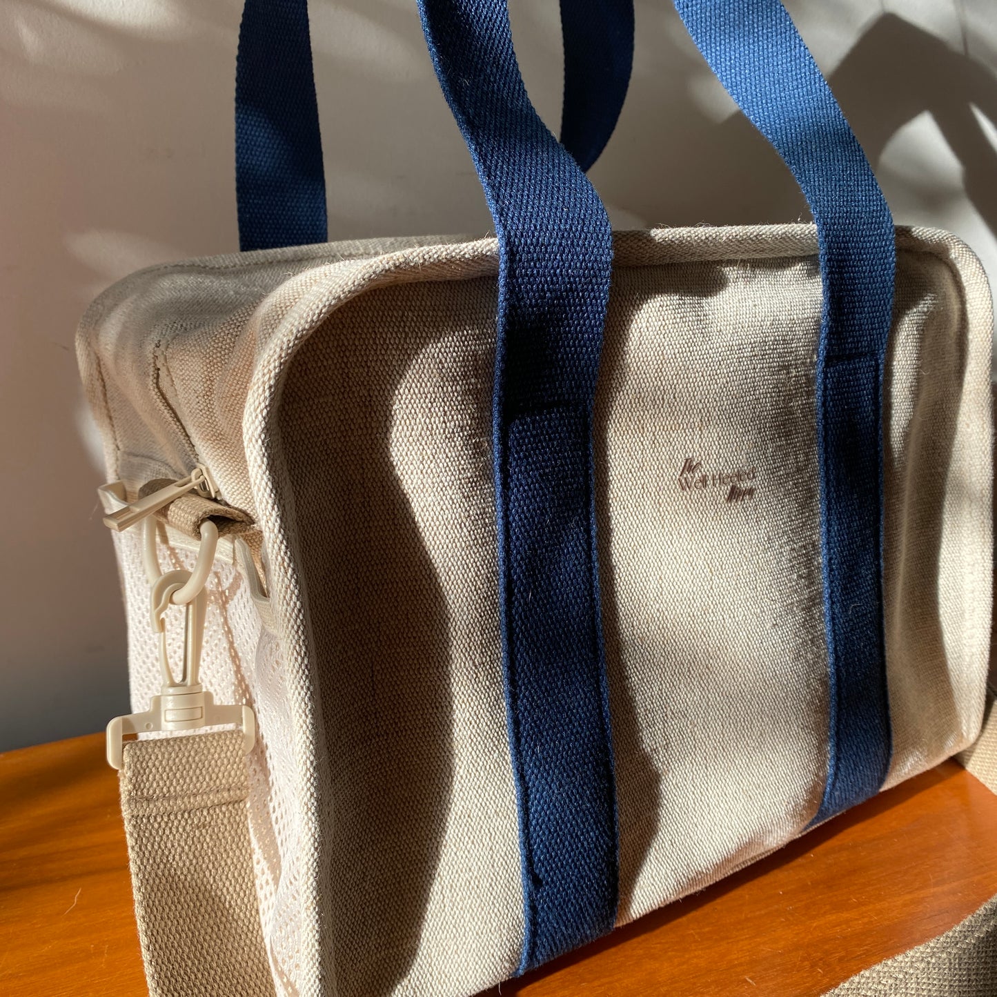Large Linen Cool Bag