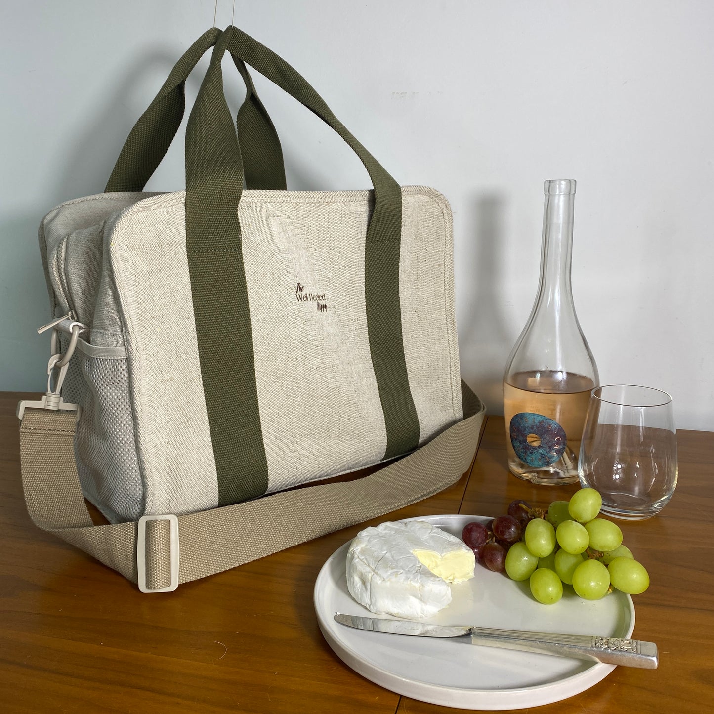Jumbo/ Extra Large Linen Cool Bag