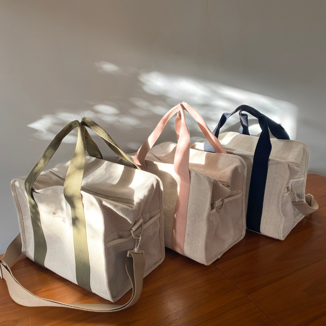 Jumbo/ Extra Large Linen Cool Bag