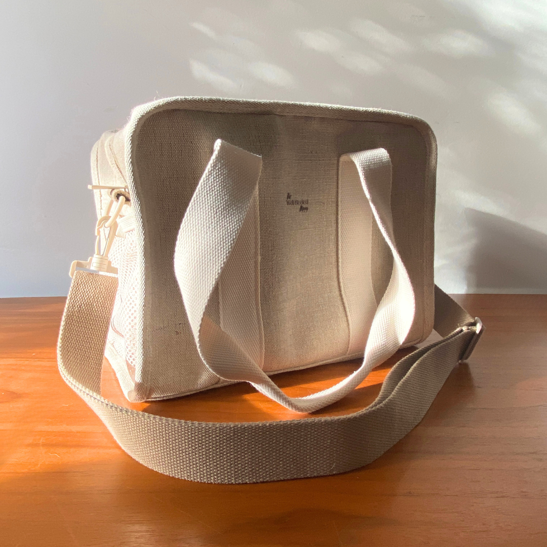Large Linen Cool Bag