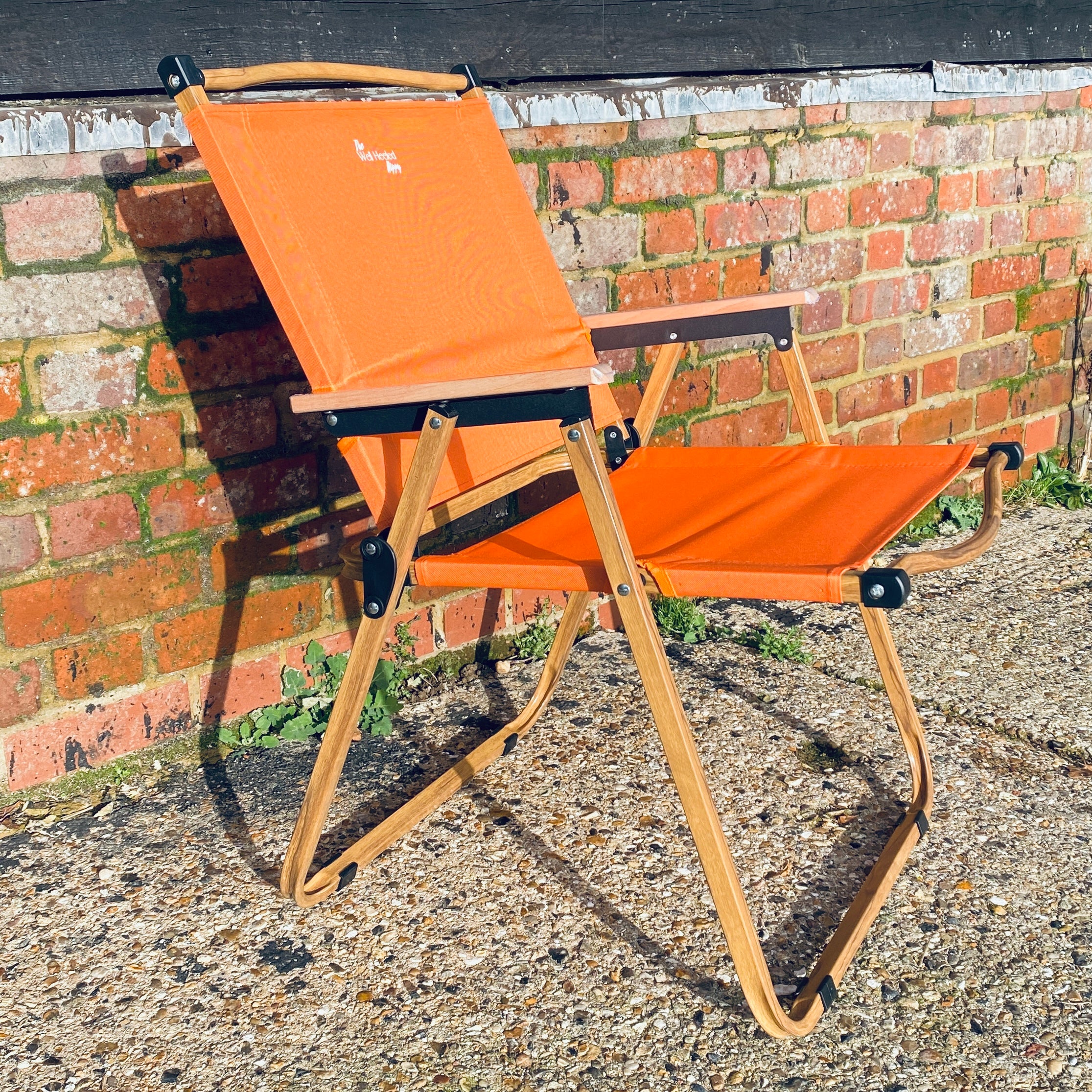 Safari Folding Chairs Pair TheWellHeeledHippyStore